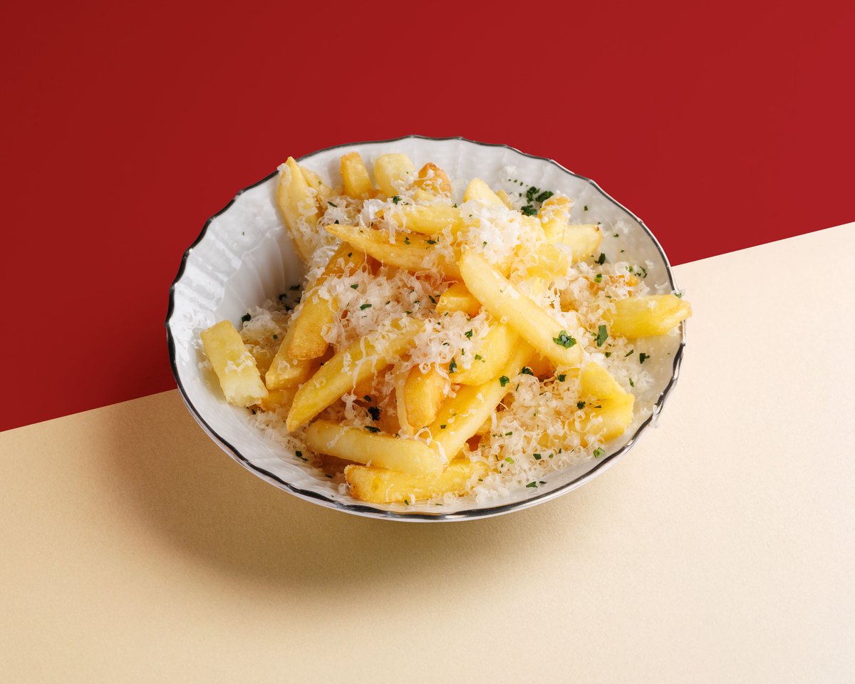 Картофель фри с пармезаном